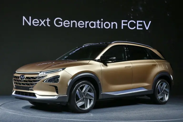 Hyundai Suv Fuel Cell prototipo Seul 22 Agosto 2017 - 2