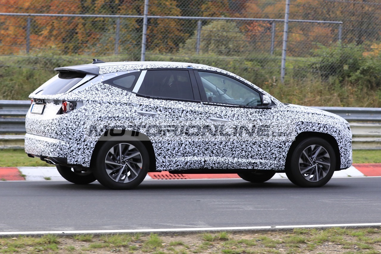 Hyundai Tucson - Foto spia 15-10-2019