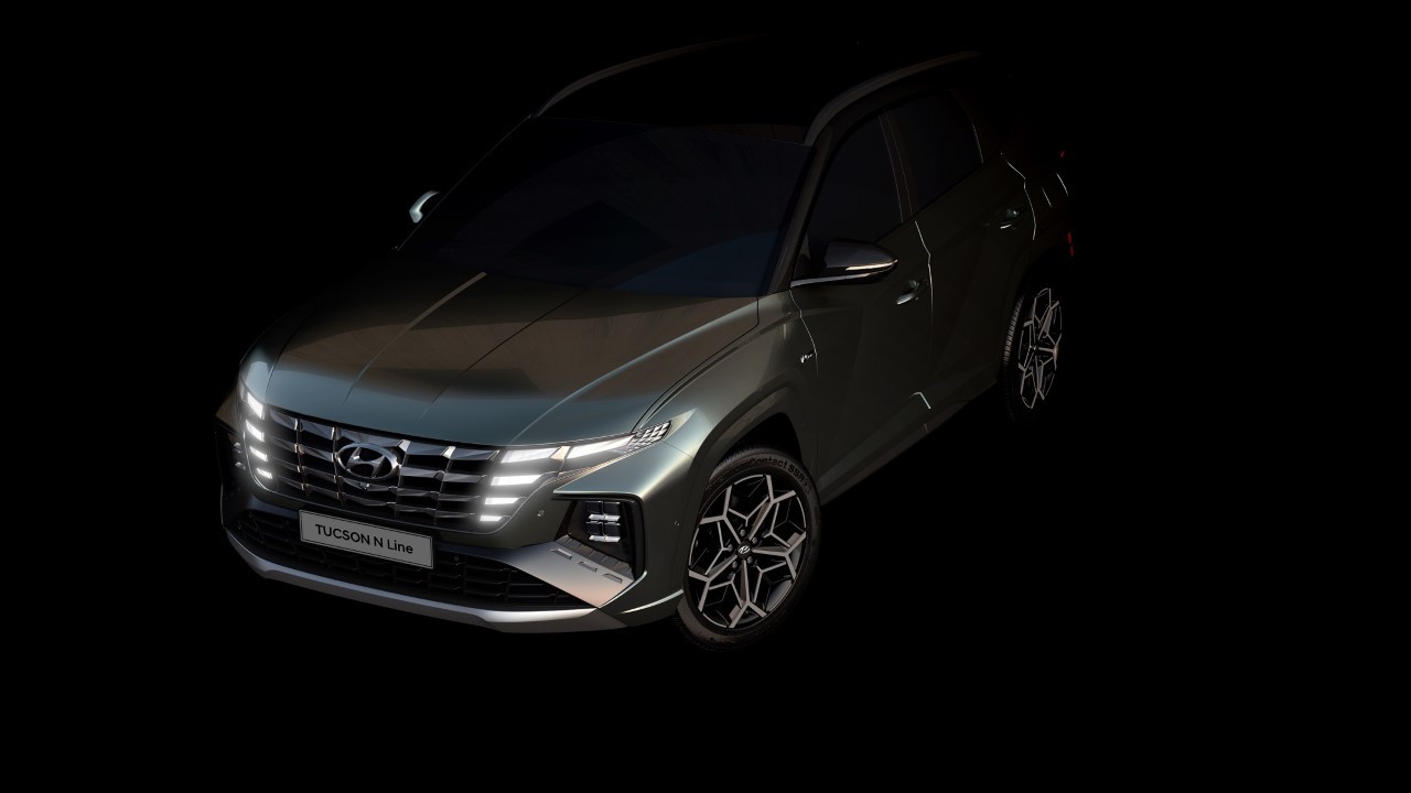 Hyundai Tucson N-Line 2021 - Teaser 10-11-2020
