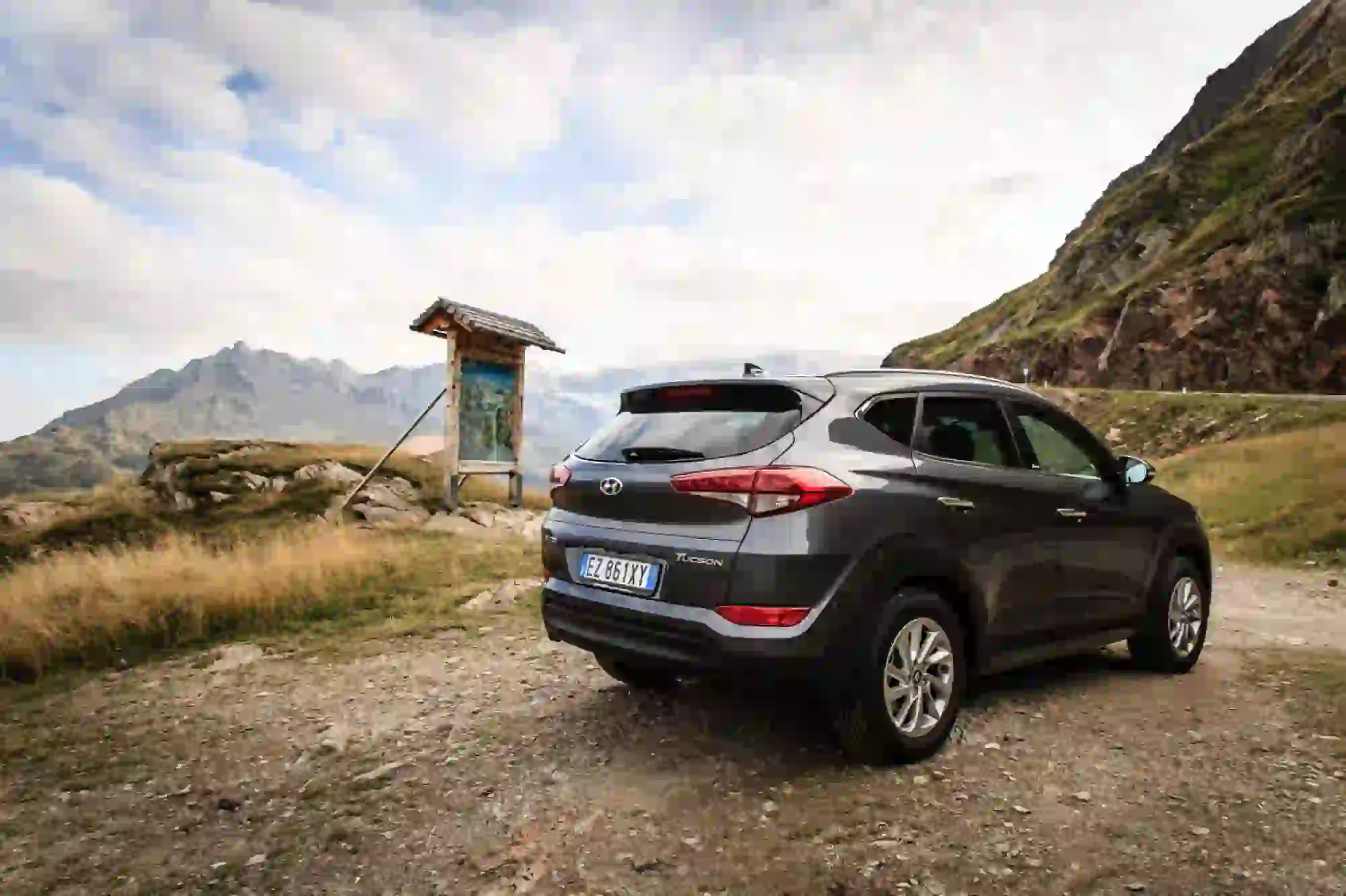 Hyundai Tucson Prova su strada 2016 - 1