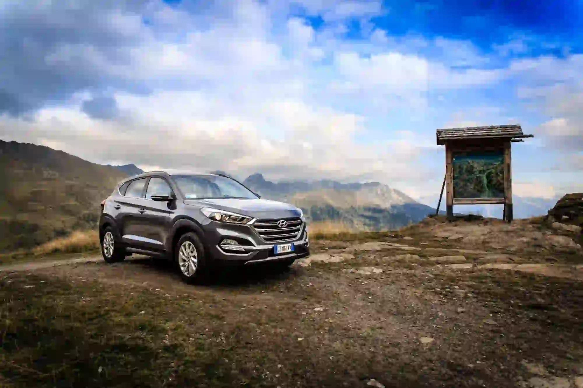 Hyundai Tucson Prova su strada 2016 - 2