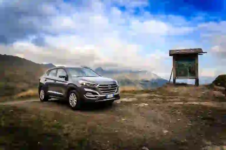 Hyundai Tucson Prova su strada 2016 - 2