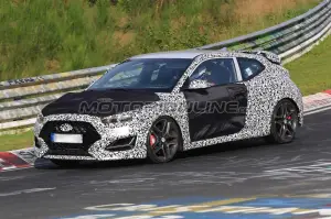 Hyundai Veloster N - Foto spia 19-08-2017