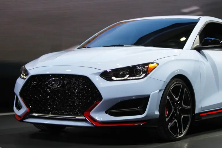 Hyundai Veloster N - Salone di Detroit 2018 - 1