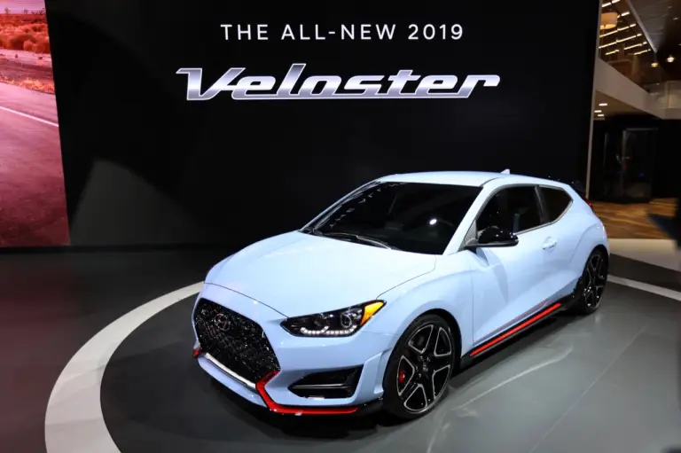 Hyundai Veloster N - Salone di Detroit 2018 - 6