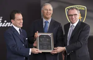 Inaugurazione laboratorio Lamborghini Seattle