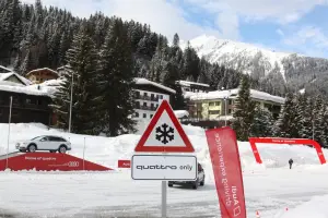 Inaugurazione pista Tulot Audi quattro