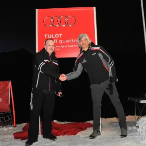 Inaugurazione pista Tulot Audi quattro
