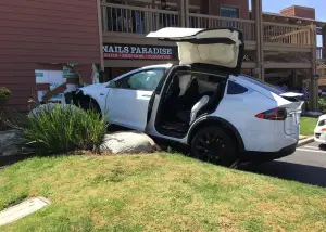 Incidente Tesla Model X - 1