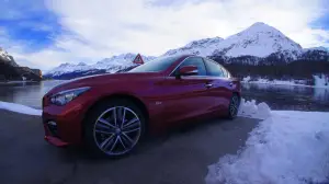 Infiniti Q50 2.0t Prova su strada 2015 - 62
