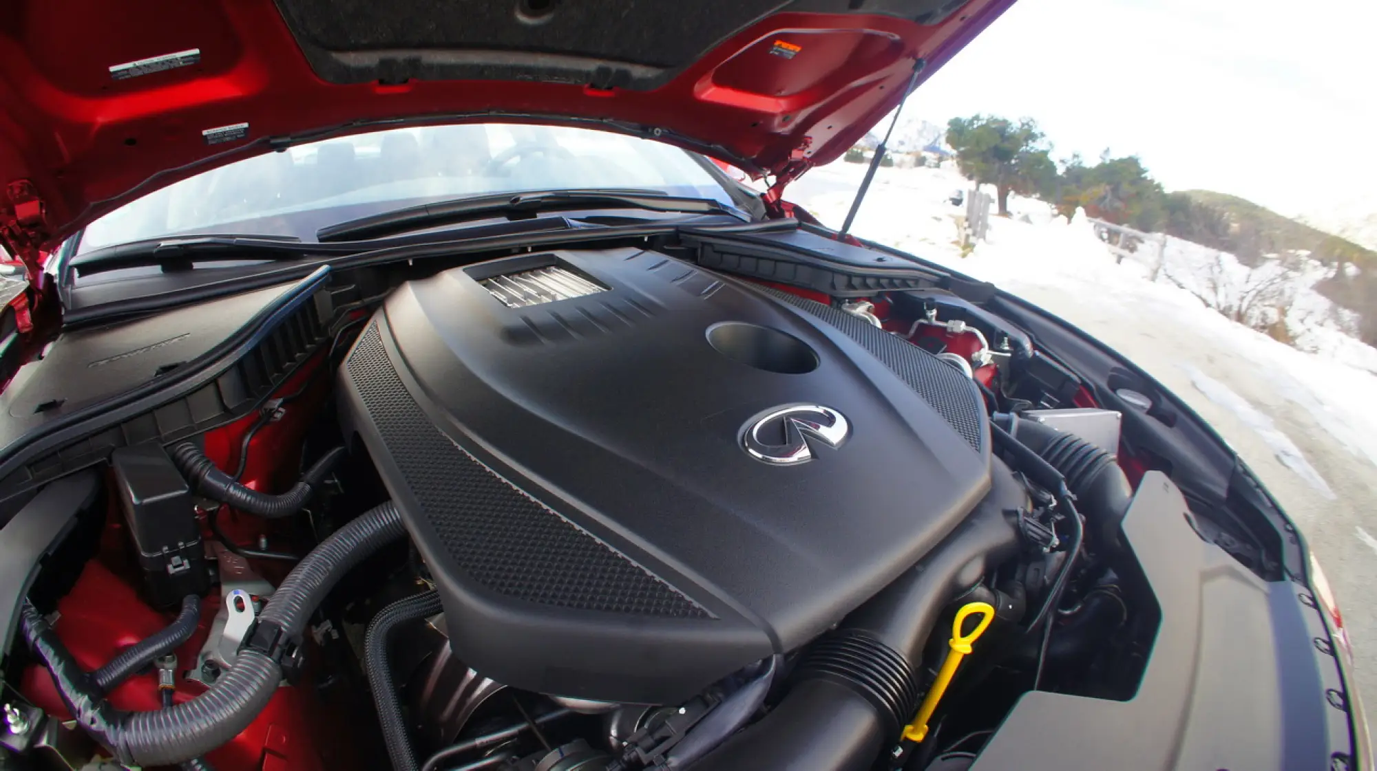 Infiniti Q50 2.0t Prova su strada 2015 - 64
