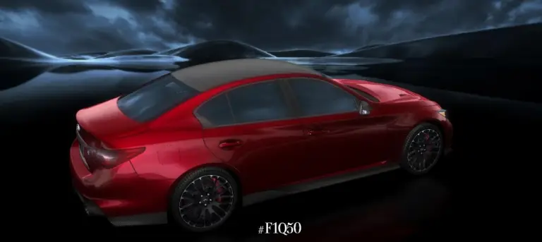 Infiniti Q50 Eau Rouge concept prime immagini - 5