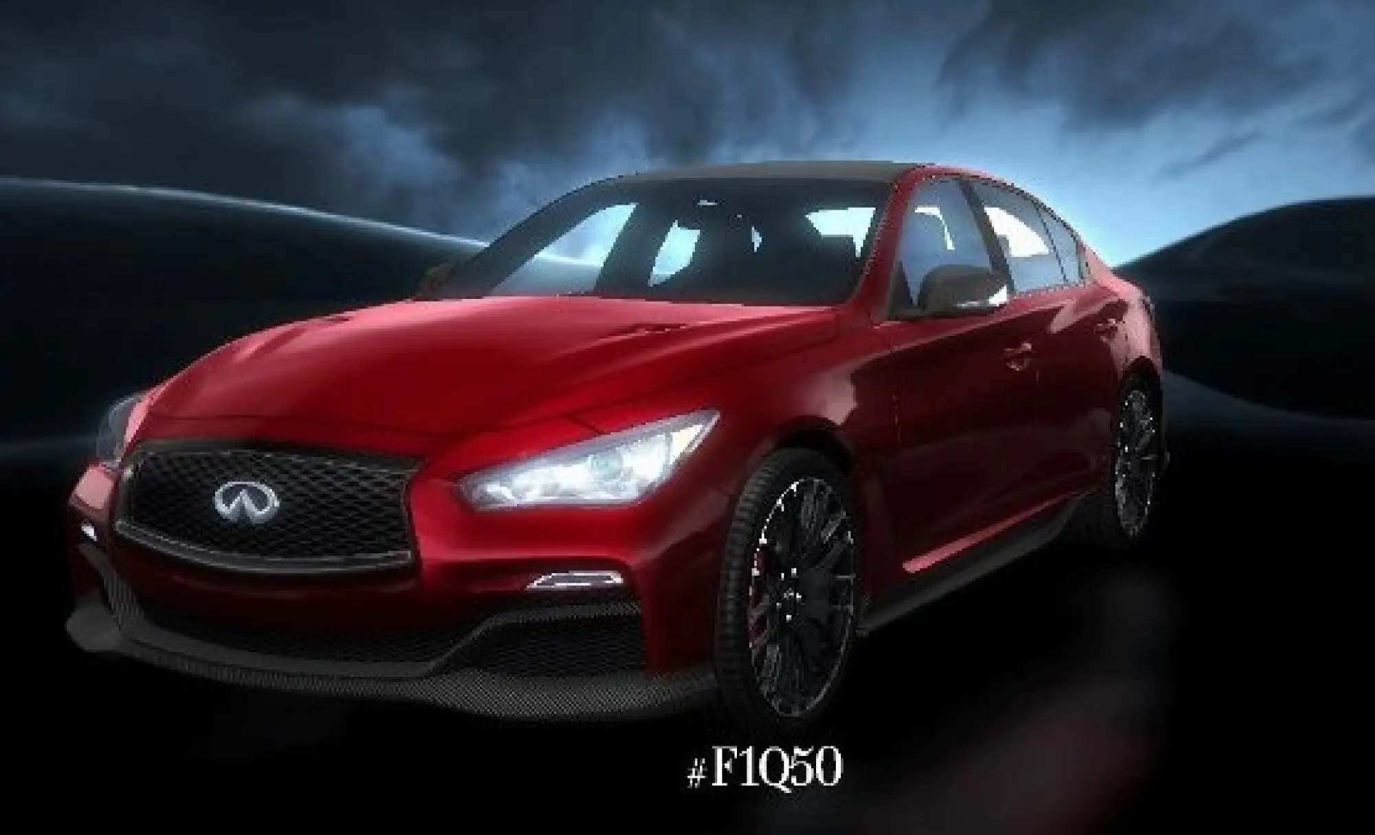 Infiniti Q50 Eau Rouge concept prime immagini - 6