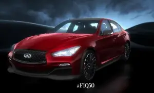 Infiniti Q50 Eau Rouge concept prime immagini