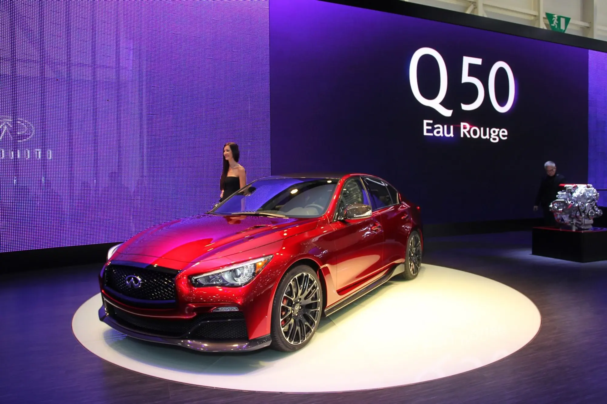 Infiniti Q50 Eau Rouge - Salone di Ginevra 2014 - 1