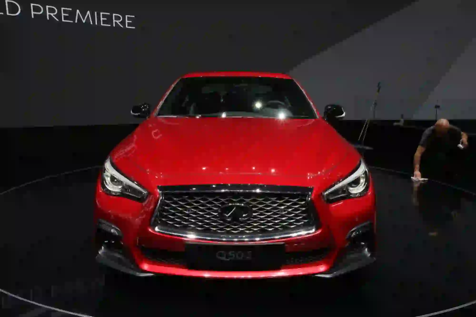 Infiniti Q50 Restyling Foto Live - Salone di Ginevra 2017 - 2
