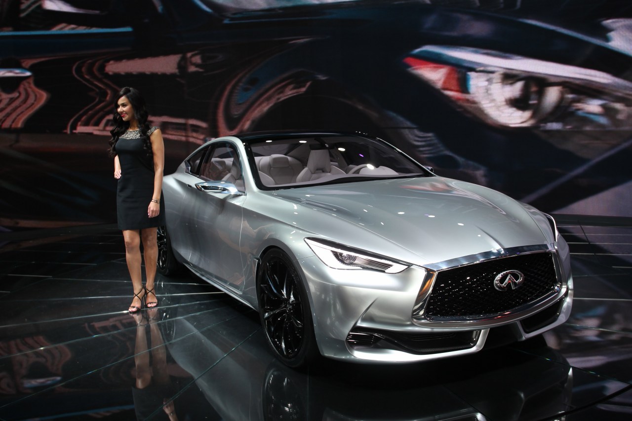 Infiniti Q60 - Salone di Detroit 2015