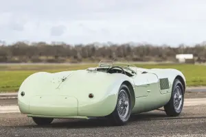 Jaguar C-Type Continuation Pastel Green - Foto
