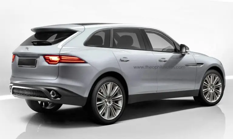 Jaguar C-X17 di serie rendering - 1