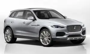 Jaguar C-X17 di serie rendering