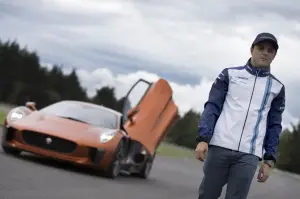 Jaguar C-X75 - Felipe Massa per SPECTRE