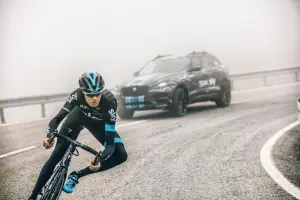Jaguar F-Pace - Ammiraglia Team Sky al Tour de France 2015 - 2