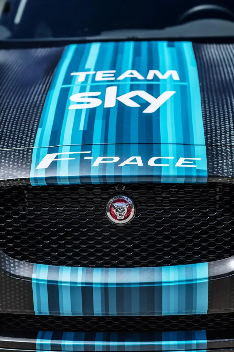 Jaguar F-Pace - Ammiraglia Team Sky al Tour de France 2015 - 3