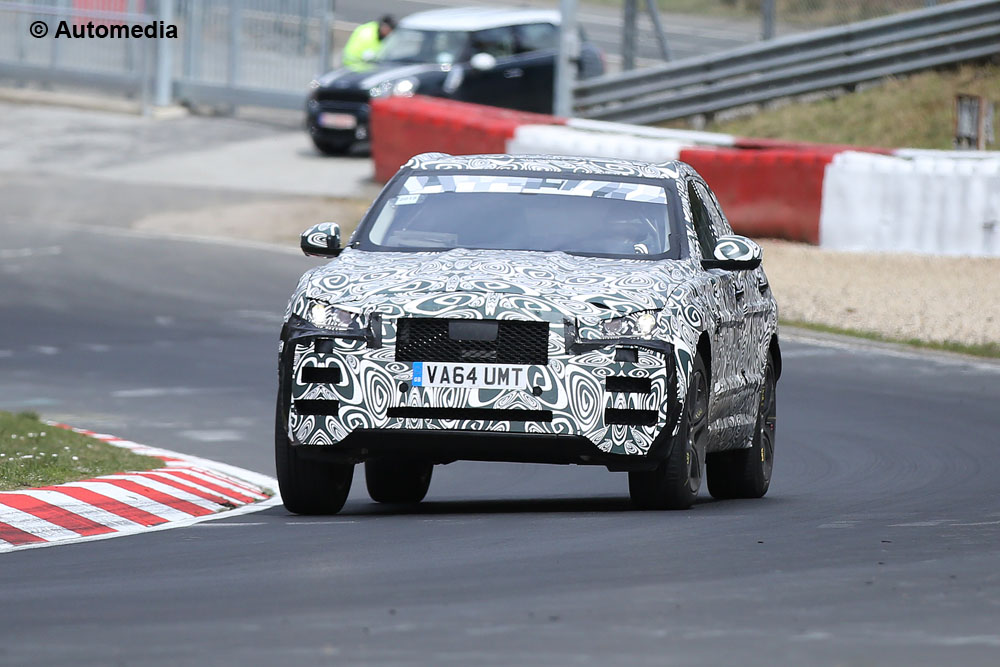 Jaguar F-Pace - Foto spia 14-04-2015