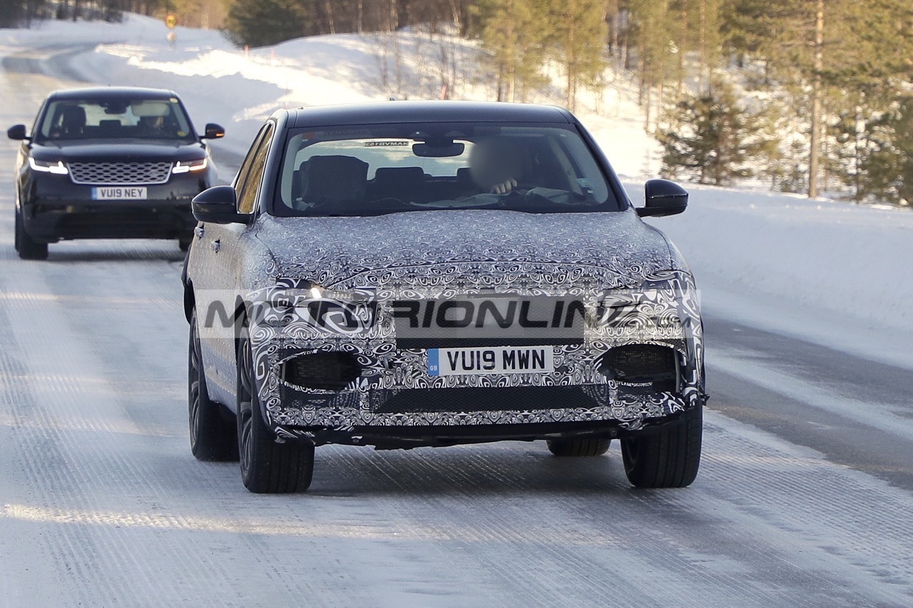 Jaguar F-Pace - Foto spia 6-3-2020