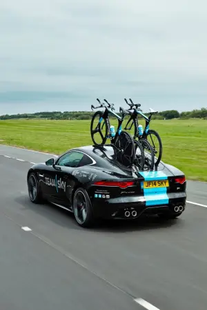 Jaguar F-Type Coupe Team Sky - Tour de France 2014 - 15