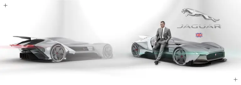 Jaguar - Hypercar James Bond - Rendering - 2