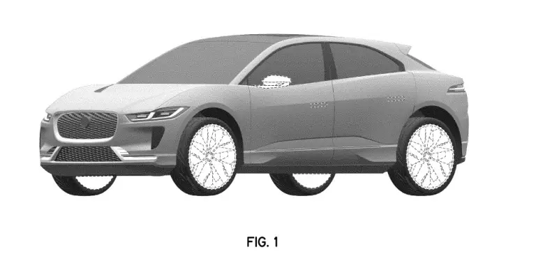 Jaguar I-Pace 2022 - Disegni brevetto - 7