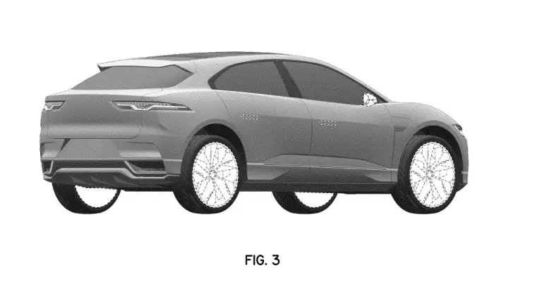 Jaguar I-Pace 2022 - Disegni brevetto - 3