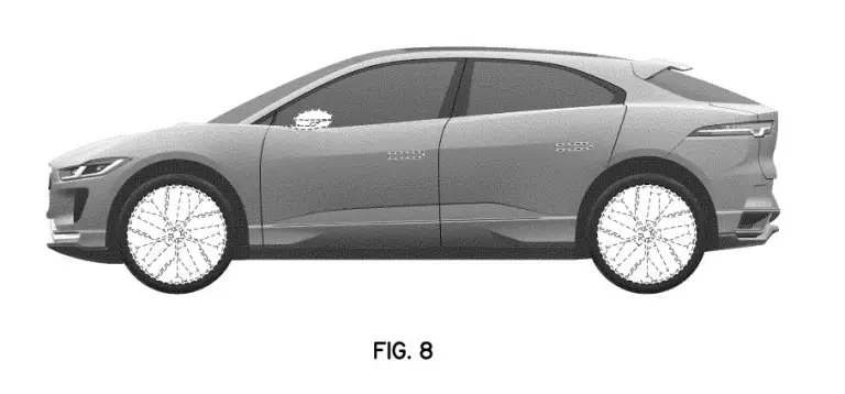 Jaguar I-Pace 2022 - Disegni brevetto - 1