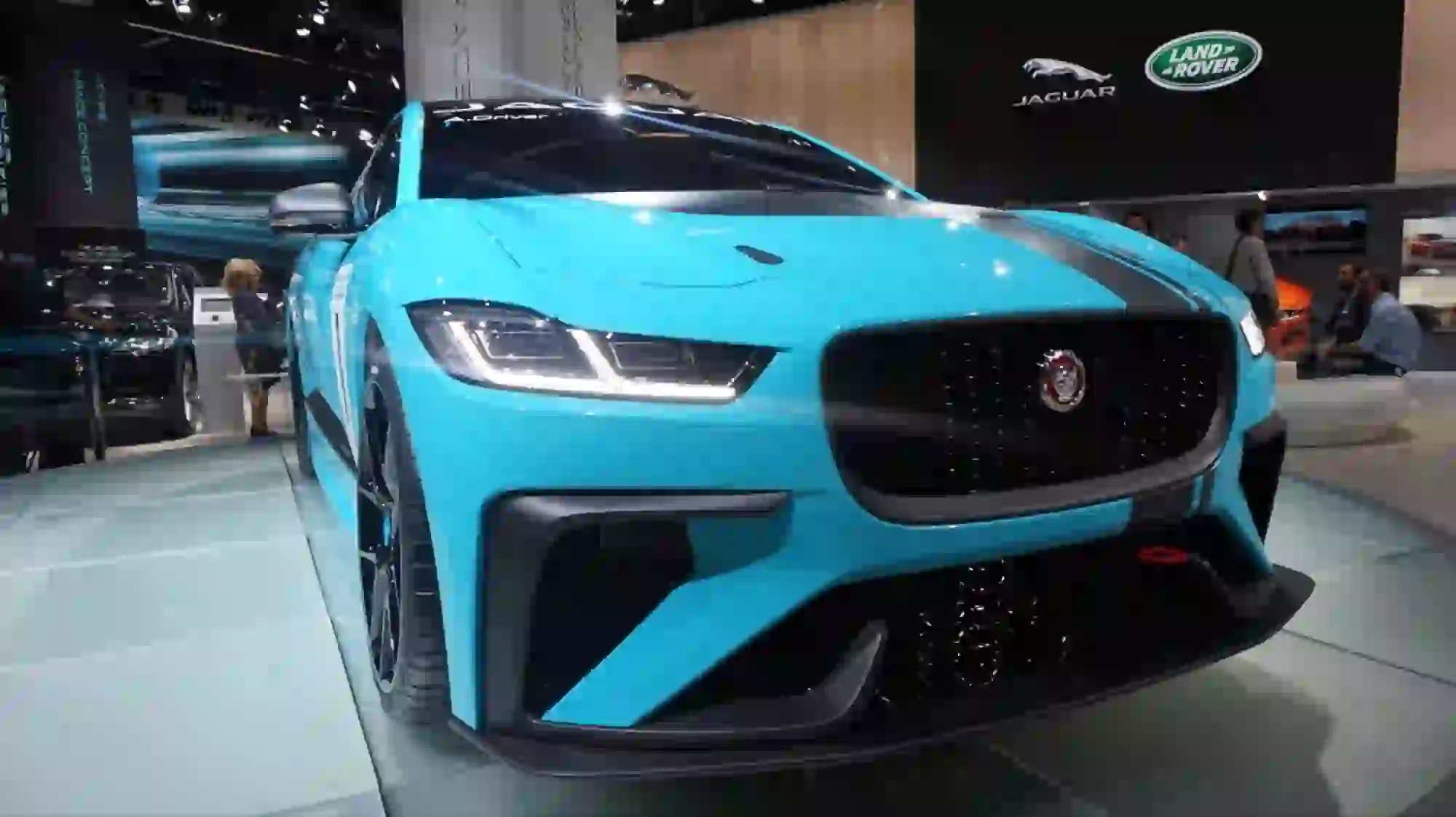 Jaguar I-Pace E Trophy Foto Live - Salone di Francoforte 2017 - 2