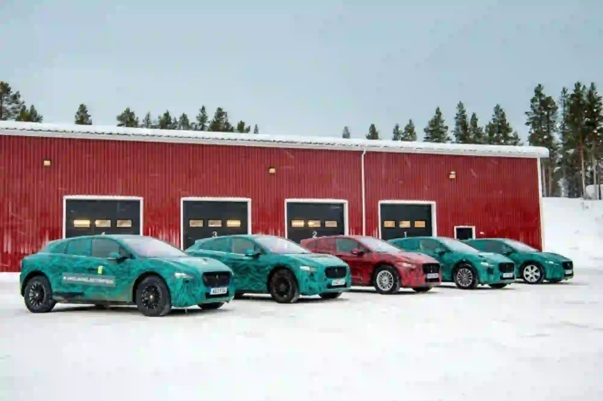 Jaguar I-Pace test invernali - 1