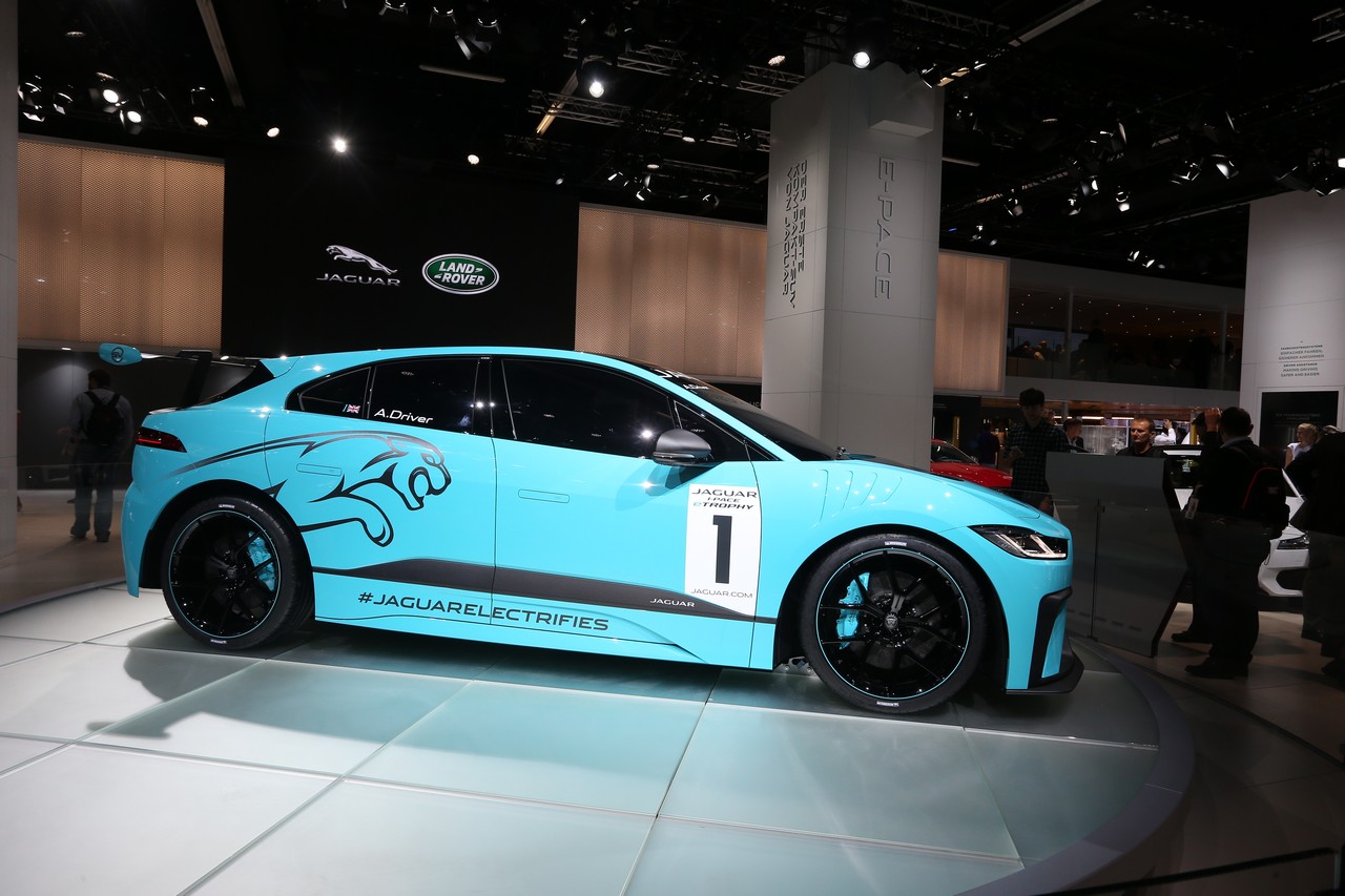 Jaguar I-Pace Trophy - Salone di Francoforte 2017