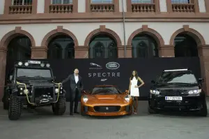 Jaguar Land Rover - le vetture protagoniste nel film SPECTRE a Francoforte - 28