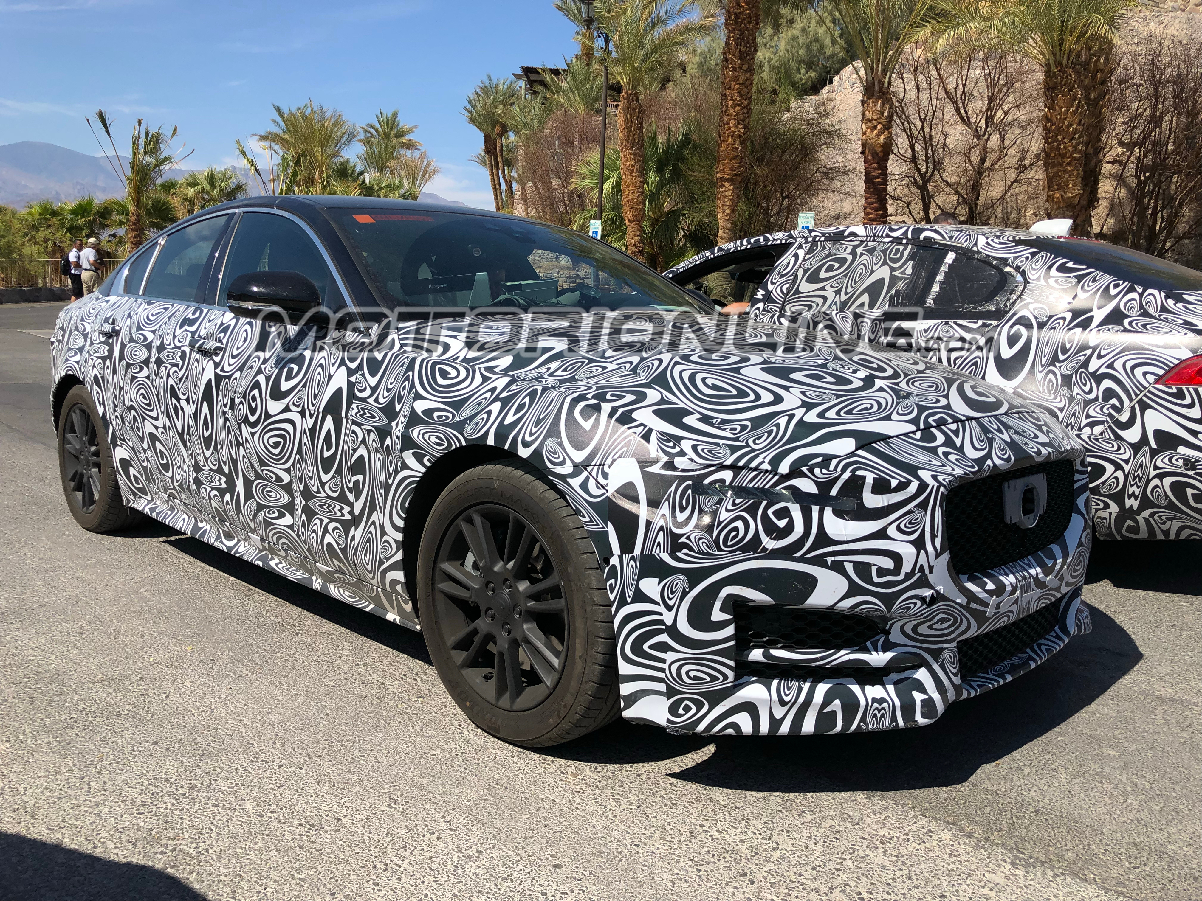 Jaguar XE foto spia 30 agosto 2018