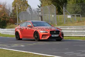 Jaguar XE SV Project 8 foto spia 23 ottobre 2017