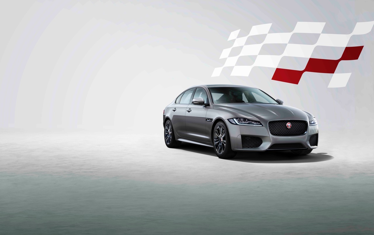 Jaguar XF Chequered Flag