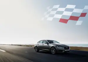 Jaguar XF Chequered Flag