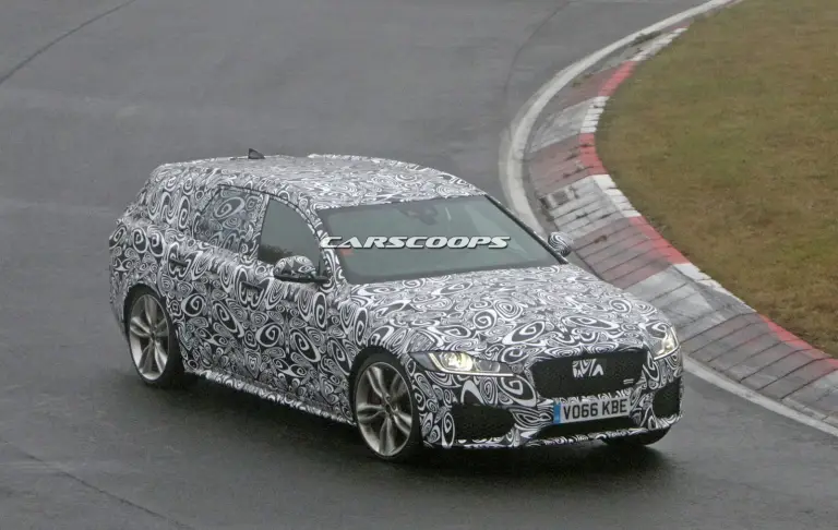 Jaguar XF S Sportbrake 2017 (foto spia) - 5