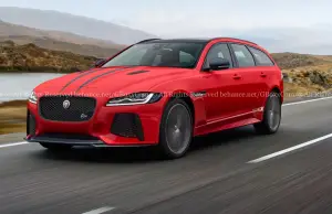 Jaguar XF Sportbrake SVR - Rendering