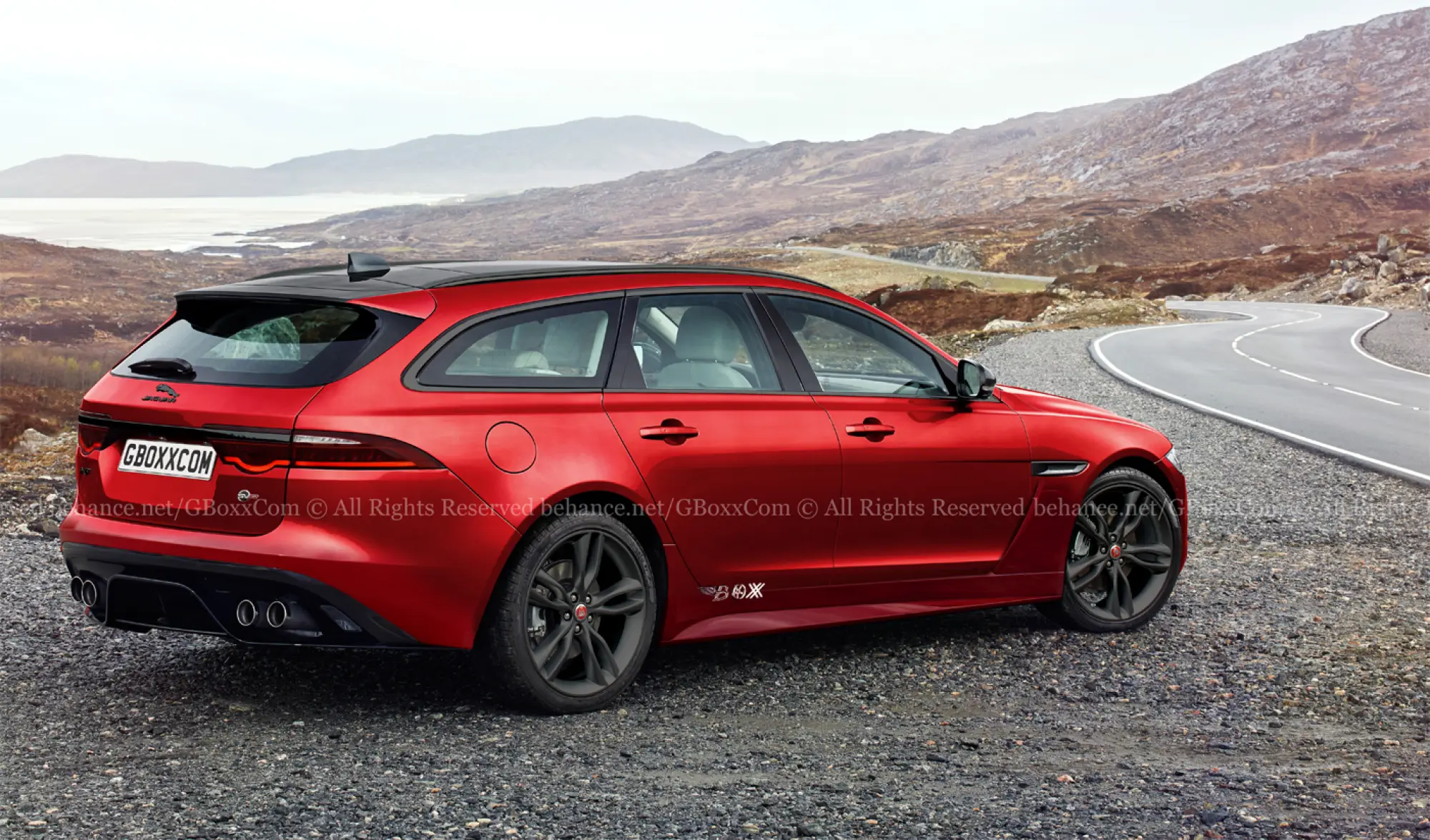 Jaguar XF Sportbrake SVR - Rendering - 2