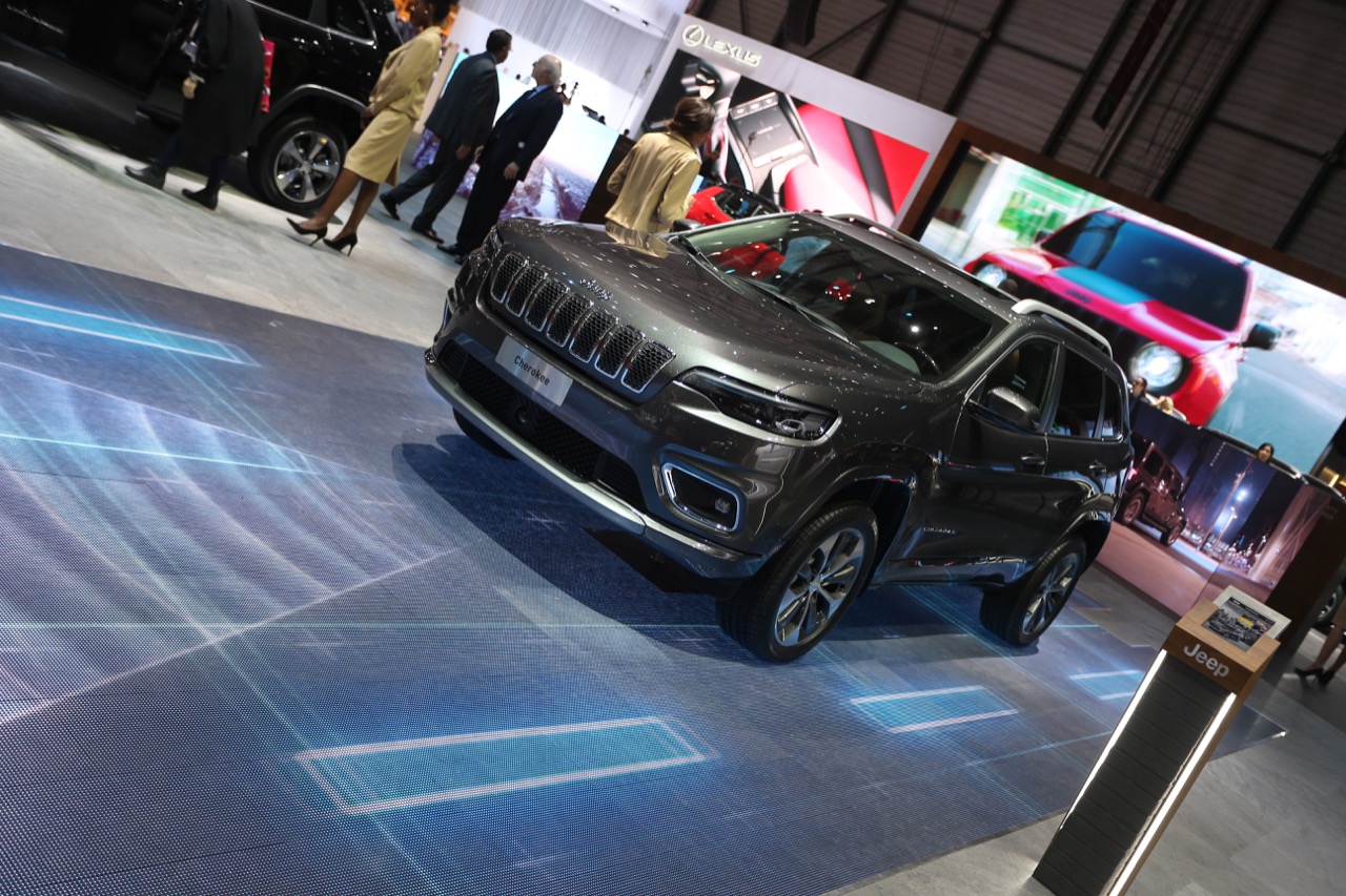 Jeep Cherokee (foto live) - Salone di Ginevra 2018