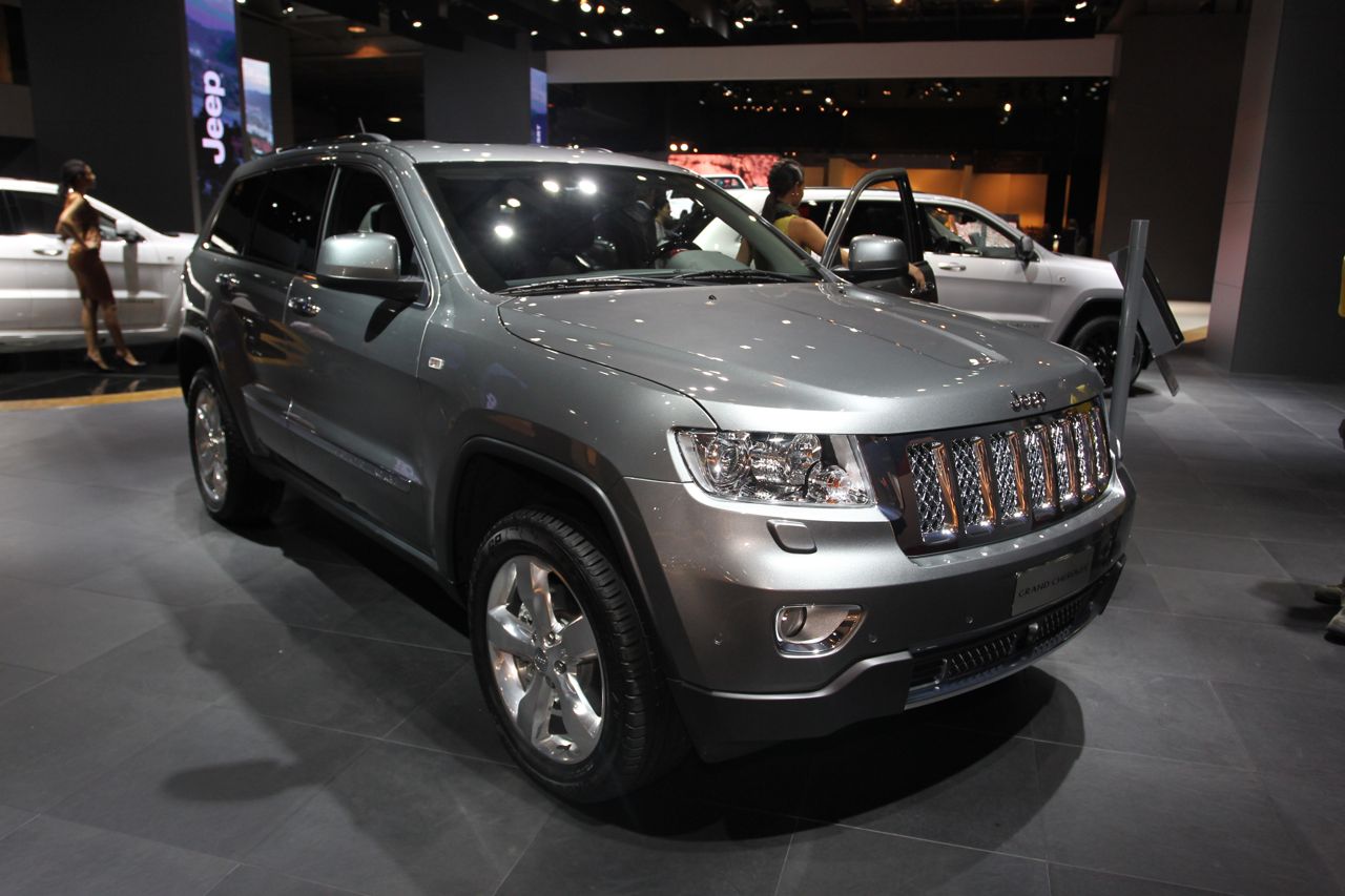 Jeep Grand Cheerokee Overland - Salone di Parigi 2012