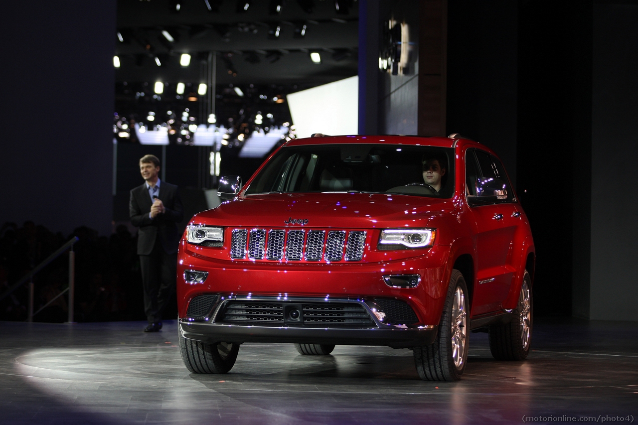 Jeep Grand Cherokee - Foto Live - Salone di Detroit 2013