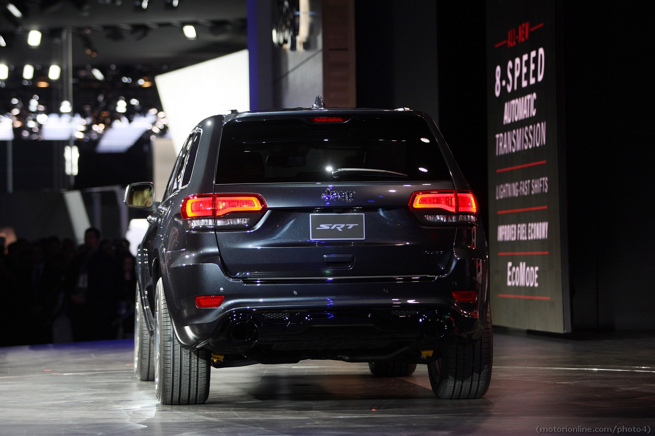 Jeep Grand Cherokee SRT - Salone di Detroit 2013