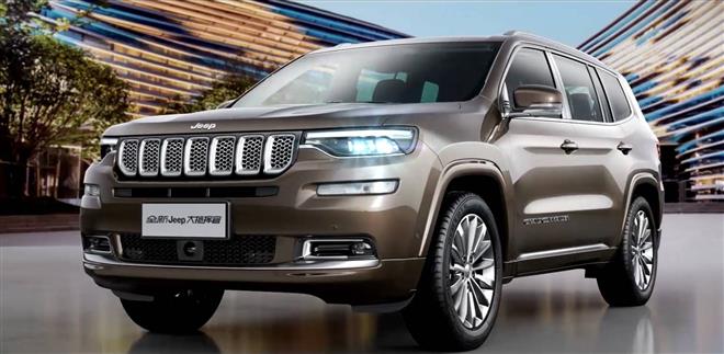 Jeep Grand Commander prime immagini